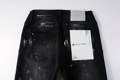 Luxury brand men's streetwear jeans 9002