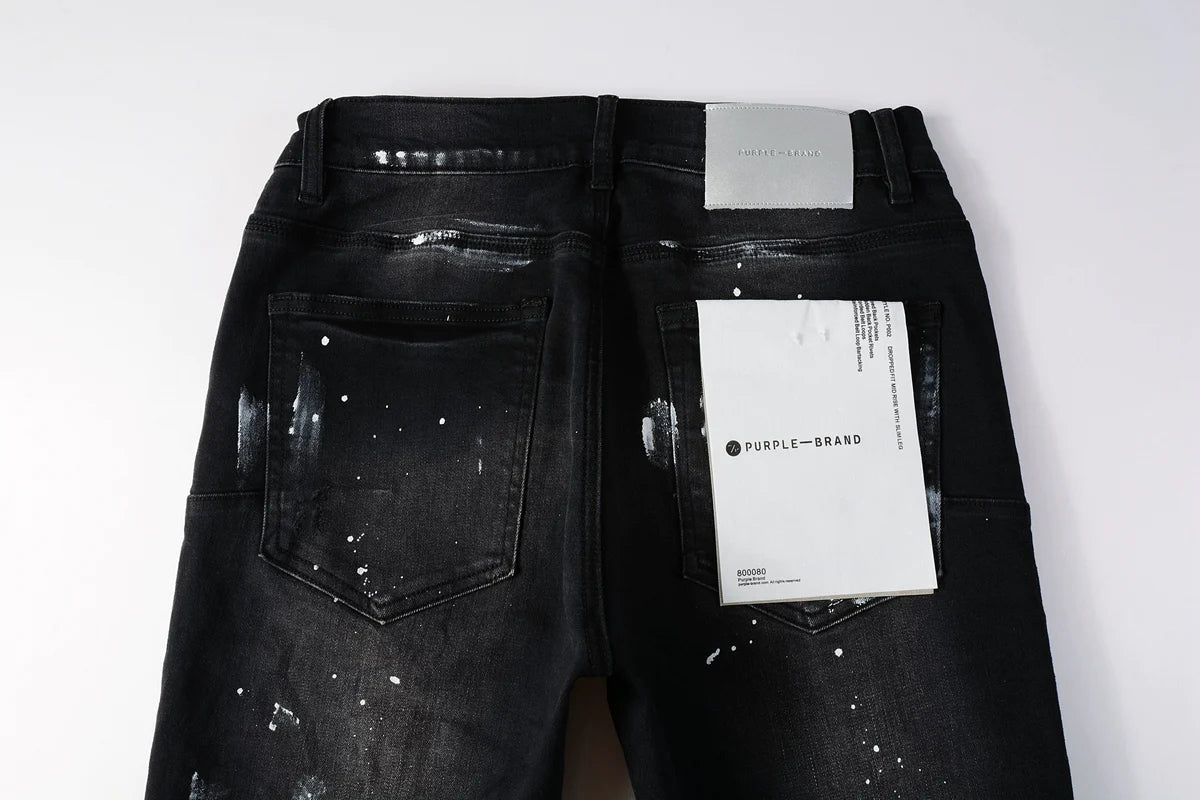 Luxury brand men's streetwear jeans 7025