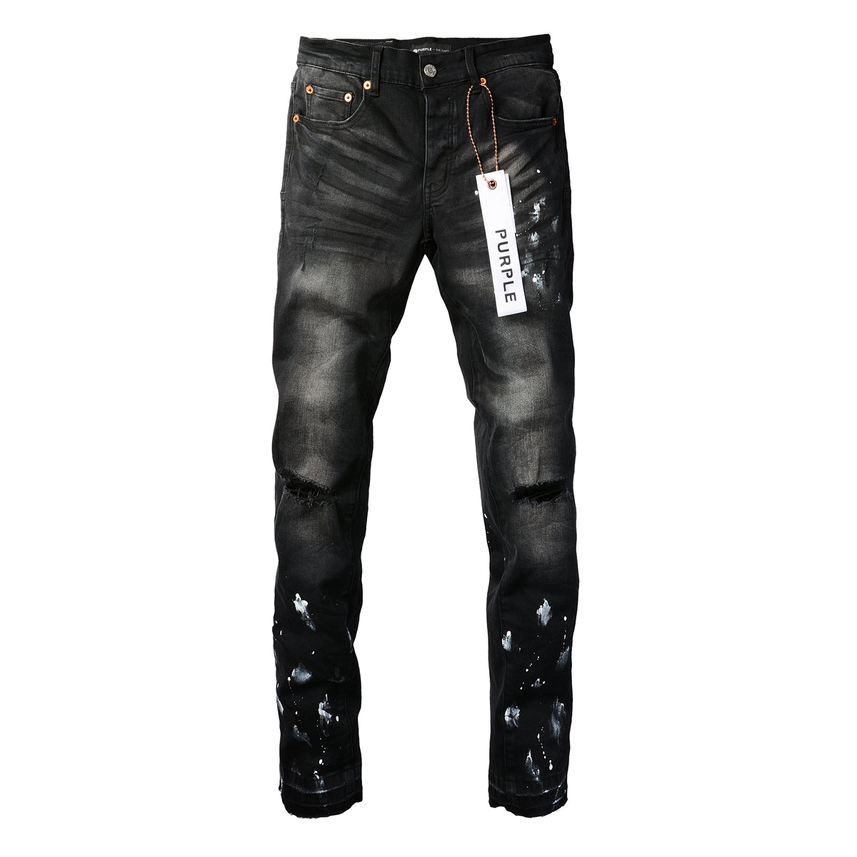 Luxury brand men's streetwear jeans 9002