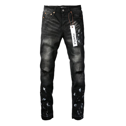 Luxury brand men's streetwear jeans 7025