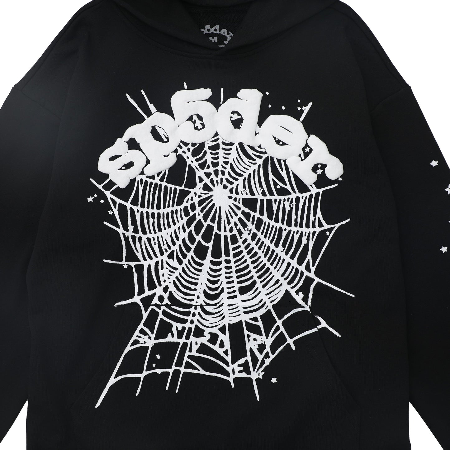 Sp5der OG Web Hoodie Black