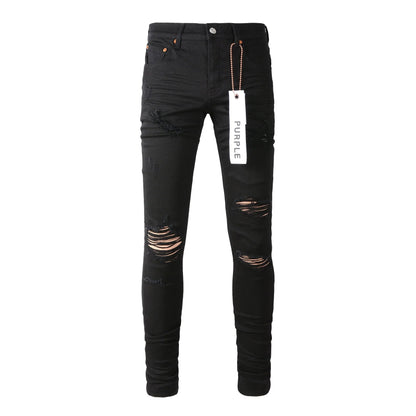 Luxury brand men's streetwear jeans 9022