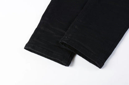 Luxury brand men's streetwear jeans 9023