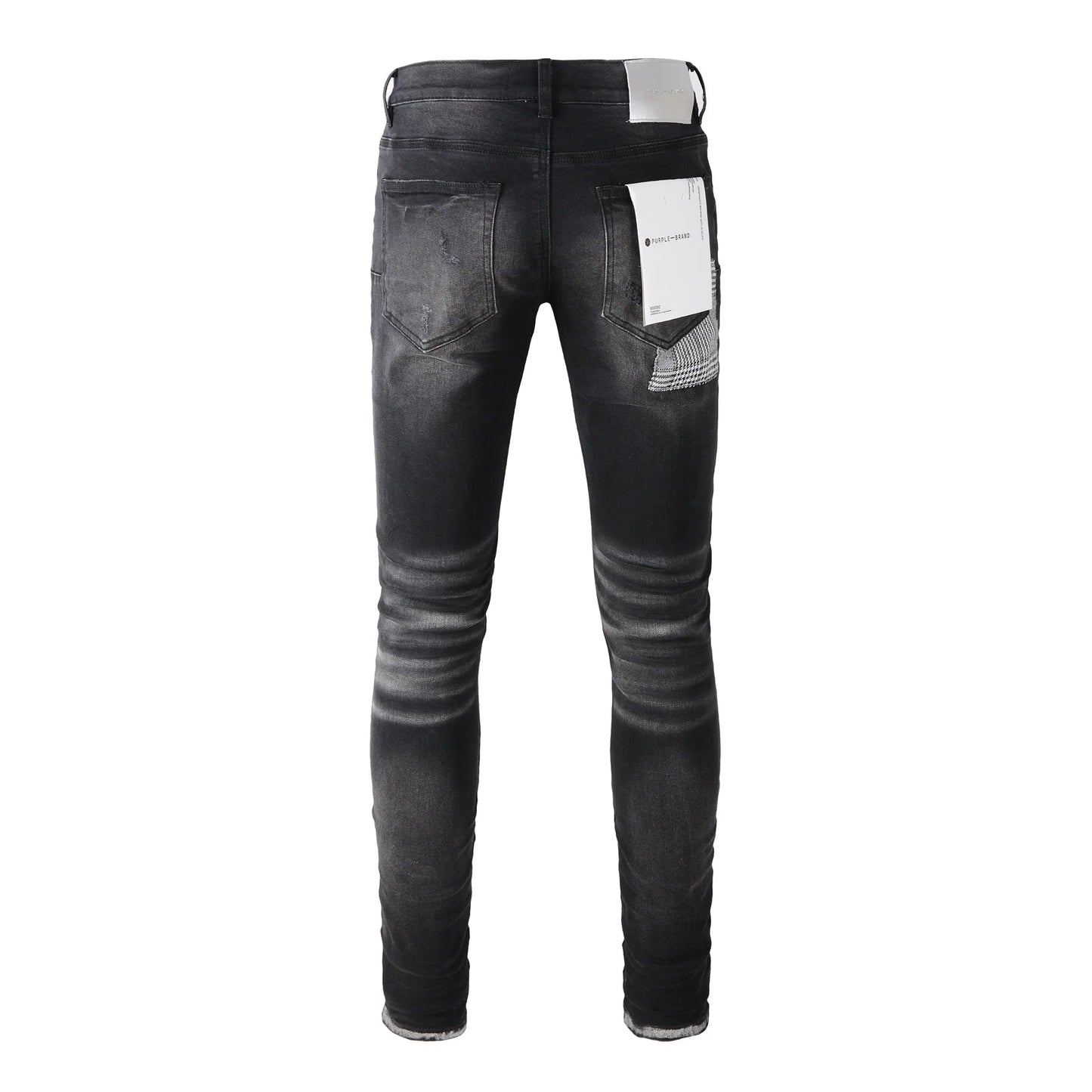 Luxury brand men's streetwear jeans 9001