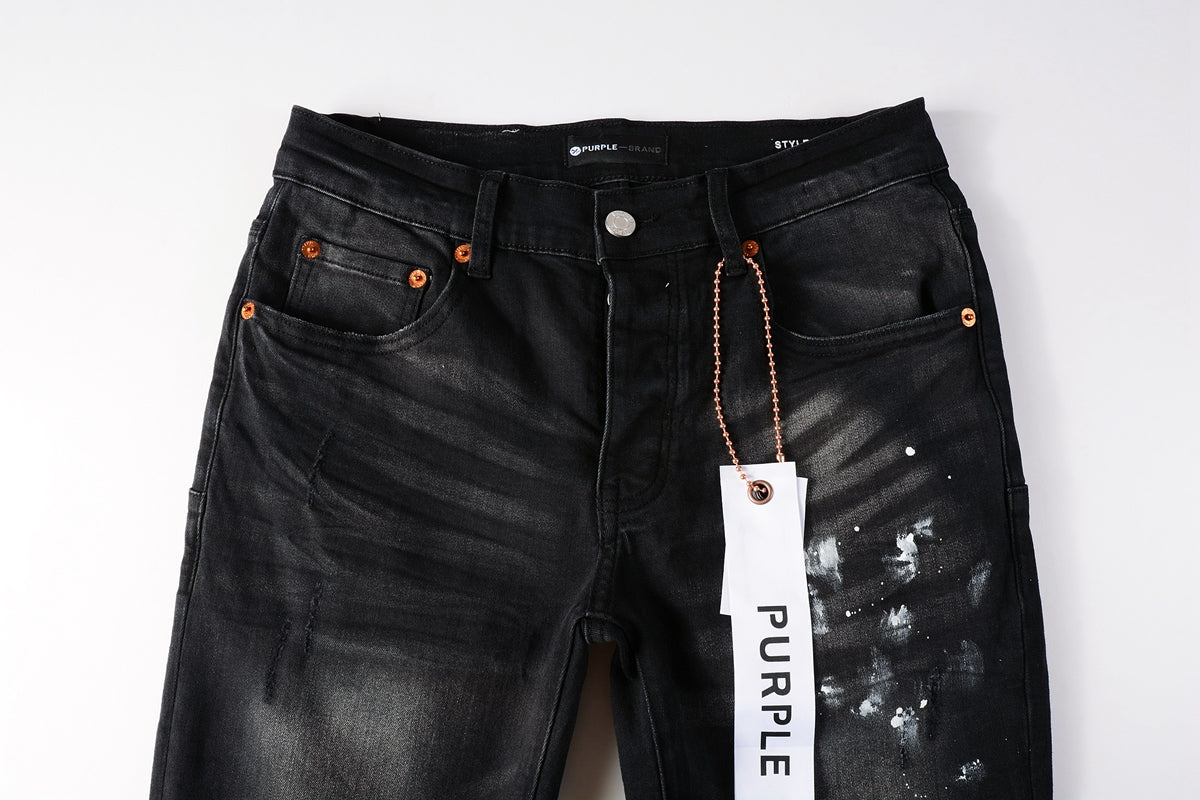Luxury brand men's streetwear jeans 9002