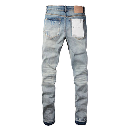 Luxury brand men's streetwear jeans 9013