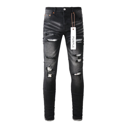 Luxury brand men's streetwear jeans 9001