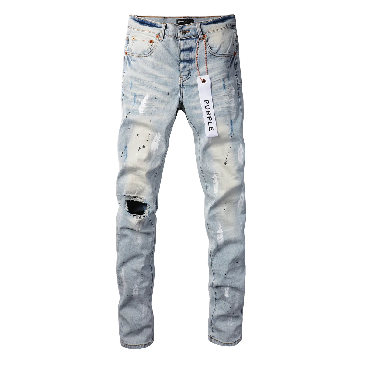 Luxury brand men's streetwear jeans 9006