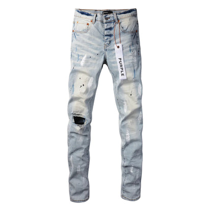 Luxury brand men's streetwear jeans 9006